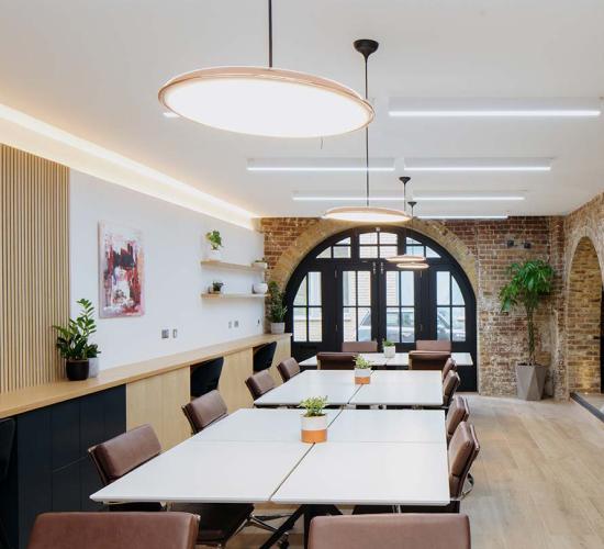 Modern private office space for startups and freelancers at Garden Office Bermondsey , London