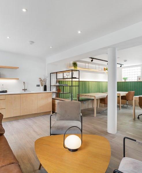 Modern private offices  at Garden Office Bermondsey, featuring a stylish and productive work environment in London