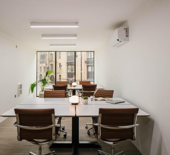 Modern Private offices London at Garden Office Bermondsey with stylish interiors, ample seating, and a productive atmosphere